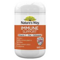 Nature's Way Immune Support 100 Tablets ( Vitamin C + Zinc + Echinacea )