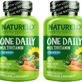 One Daily Multivitamin for Men 50+ Plant Based And Vegan/Non GMO 120 capsules