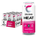 CELSIUS HEAT Strawberry Dragonfruit Performance Energy Drink, Zero Sugar, 16...