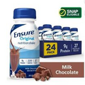 Ensure Original Meal Replacement Nutrition Shake, Milk Chocolate, 8 fl oz, 24...