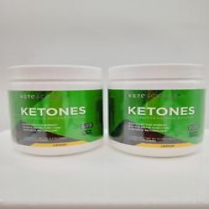 2-Pack Ketoscience KETONES Exogenous Ketone Powder Lemon 5.3 oz. Lemon Exp 8/25