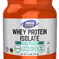 NOW Foods Sports WHEY PROTEIN ISOLATE 1.2 lbs - 100% Pure Natural, Unflavored