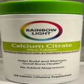 Rainbow Light Calcium Citrate, 120 Tablets - EXP: 12/24