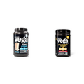 Vega Premium Sport Protein Vanilla Protein Powder, Vegan, Non GMO & Sport Pre-Workout Energizer, Strawberry Lemonade - Pre Workout Powder