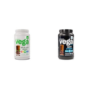 Vega Organic All-in-One Vegan Protein Powder, Chocolate - Superfood Ingredients, Vitamins & Premium Sport Protein Chocolate Protein Powder, Vegan, Non GMO, Gluten Free Plant Based Protein Powder Drink