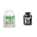 Vega Organic All-in-One Vegan Protein Powder, Chocolate - Superfood Ingredients, Vitamins & Premium Sport Protein Vanilla Protein Powder, Vegan, Non GMO, Gluten Free Plant Based Protein Powder