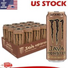 Monster Energy Java Loca Moca, Coffee + Energy Drink, 15 Ounce (Pack of 12)