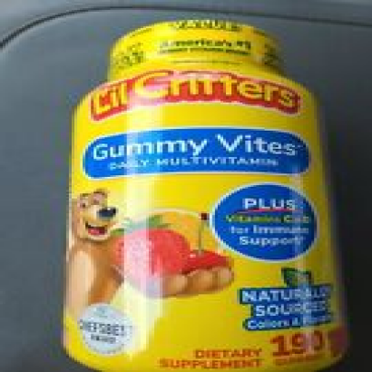 Lil Critters Gummy Vites Daily Kids Multivitamin Vitamins - 190 count New Sealed