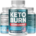 Keto Pills with Pure BHB Exogenous Ketones - Effective Keto Pills Made in USA...