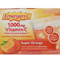 Emergen-C Orange Vitamin C Super Orange Energy Drink 30