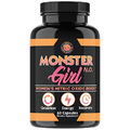 Angry Supplements Monster Girl N.O. Women’s Nitric Oxide Booster Capsules, Boost Energy, Increase Circulation, Powerful Workouts & Quick Recovery w. L-Arginine & L-Citrulline (1-Pack, 60ct)