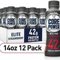 Fairlife Core Power Elite 42g High Protein Strawberry Milk Shake, 14 Oz, 12-Pack