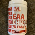 Evlution Nutrition EVL EAA Energy Fruit Punch BCAA Muscle Recovery EXP 2025