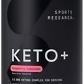 Sports Research Keto Plus Exogenous Ketones with goBHB - 30 Servings | Keto...