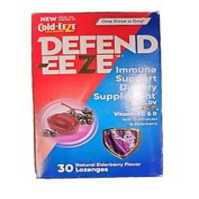 Cold-EEZE Defend-EEZE Immune Support 30 Elderberry Flavor Lozenges