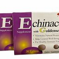 GSL ECHINACEA WITH GOLDENSEAL HEALTHY IMMUNE SUPPORT NATURAL (Pack of 3)