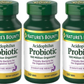 Nature's Bounty Nature's Bounty Probiotic Acidophilus, 360 Tablets (3 X 120