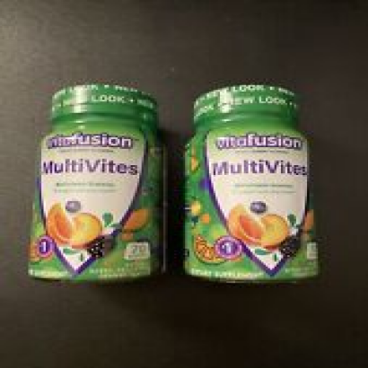 2x Vitafusion MultiVites Adult Multivitamin Gummies-70ct. Each-Exp.11/2024