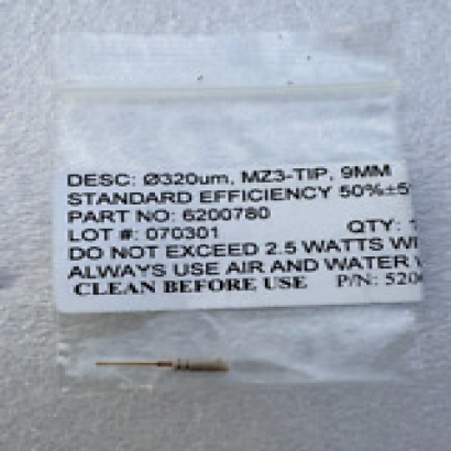 Biolase Laser Tip , MZ3-9mm, WATERLASE, WL MD 6200780, ref 7200170