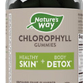Nature's Way Chlorophyll Gummies Internal Deodorant Healthy Skin Body Detox 60ct