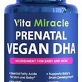 Prenatal DHA Supplements for Women 800mg Vegan Supports Baby Health Development