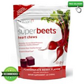 SuperBeets Heart Chews Daily Blood Pressure Support for Circulation - 60 Count