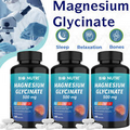 Magnesium Glycinate 500mg Chelated Magnesium Bisglycinate for Bone Health Nerves