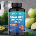 BIO NUTRI Magnesium Glycinate Elemental Magnesium Supplement 500mg|240 Capsules