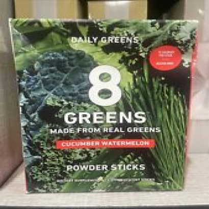 Daily Greens 8 Greens Made From Real Greens Cucumber Watermelon 15 Powder Sticks