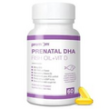 Premom Prenatal DHA Fish Oil: Vitamin D Formula Omega 3 Supplement