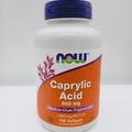 Now Foods Caprylic Acid 600 mg - 100 Softgels GMP Quality Assured  Best By 07/26