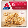 Atkins Peanut Butter Granola Protein Meal Bar, 1.69 Oz, 5 Ct