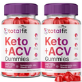 Total Fit ACV Gummies, TotalFit Keto ACV Gummies Advanced Weight Management Supplement 1000mg, Total Fit Keto Reviews with Apple Cider Vinegar, Total Fit ACV Gummys Advanced Keto ACV Gummies (2 Pack)