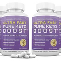 (10 Pack) Ultra Fast Pure Keto Boost Pills 1275MG New & Improved Formula Contains Apple Cider Vinegar Extra Virgin Olive Oil Powder Green Tea Leaf 600 Capsules