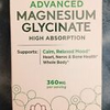 Nature's Bounty Advanced Magnesium Glycinate 360 mg 90 Capsules High Absorption