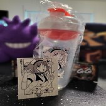 Gamer Supps Waifu Cups S4.8 "Nurse JOI" - Shaker Cup, Sticker & Samples
