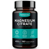 Magnesium Citrate 400mg 180 Caps Vegetarian/Gluten Free/Non-GMO Phi