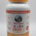 Mary Ruth's Kids Omega-3 Gummies Orange Flavor, 60 count