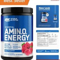 Amino Energy: Green Tea, BCAA, Amino Acids - Powder - Raspberry - 30 Servings