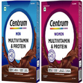 Centrum Multivitamin & Protein Health Drink Combo for Men & Women (Chocolate)