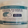 LifeBotanica Brain Power Memory Focus Supplement Mental Alert 60 Caps EXP 10/24