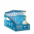 Quest Nutrition Tortilla Style Protein Chips, Ranch, 1.1 Ounce (Pack of 8)