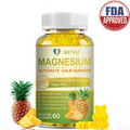 60 Caps Magnesium Glycinate Gummies High Strength 500mg Stress & Anxiety Relief