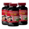 GRAY HAIR REVERSE ADVANCED COMPLEX - Powerful Hair Supplements  - 3 Bottles