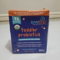 Toddler Probiotics, 12 Months Up To 4 Years, 15 Billion CFU, 30 Stick Packs,