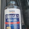 OMEGA 3 Fish Oil Burpless Capsules EPA DHA 2000mg 180 Count By CARAWAY VITAMINS