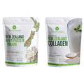 Antler Farms - 100% Grass Fed New Zealand Whey Protein Isolate & Collagen Powder Bundle