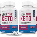 (10 Pack) Lean Time Keto Pills 1275MG New & Improved Formula Contains Apple Cider Vinegar Extra Virgin Olive Oil Powder Green Tea Leaf 600 Capsules