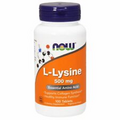 L-Lysine 500 mg 100 Tabs By Now Foods