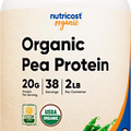 Organic Pea Protein Isolate Powder (2LBS) - Unflavored, Certified USDA Organic,